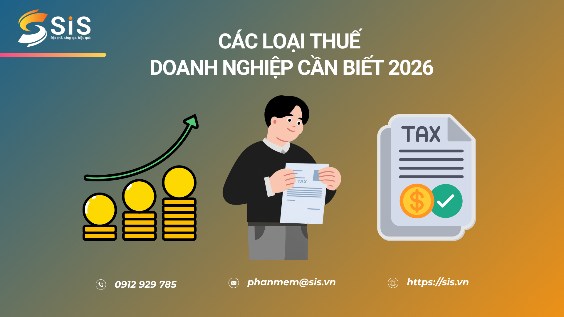 Các loại thuế doanh nghiệp cần biết năm 2026
